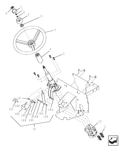 new holland steering adjustment